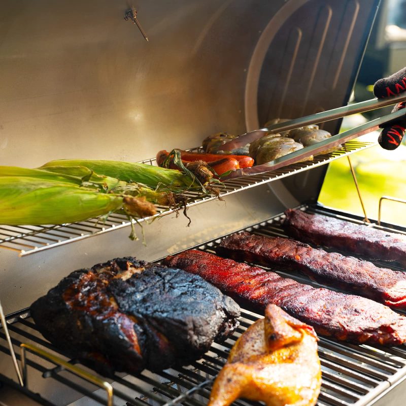 Char Griller 1224 Smokin Square Charcoal - 图片 5