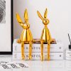 Abstract Bookshelf Rabbit Decor - Image 8