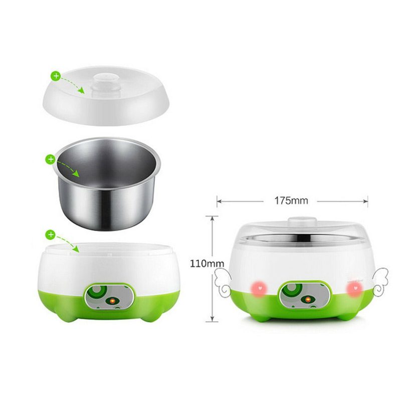 1L Yogurt Maker Machine Auto Constant Temperature w/Stainless Steel Inner Pot - Image 5