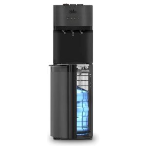 Brio Self Cleaning Bottom Loading Black Stainless Steel 3 Water Temperature Dispenser