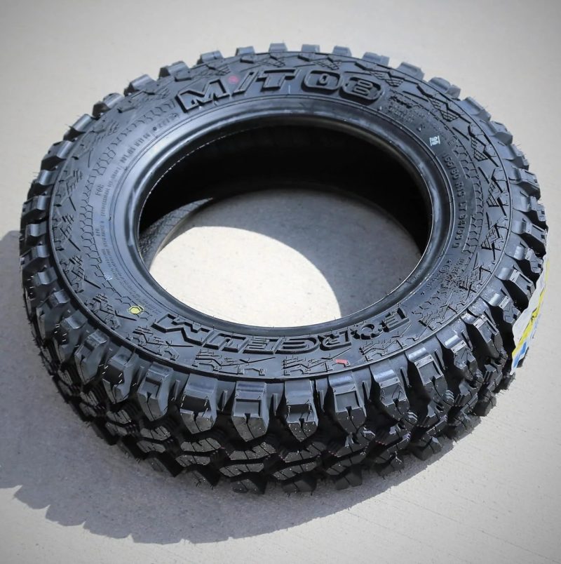 Set of 4 (FOUR) Forceum M/T 08 Plus Mud Off-Road Light Truck Radial Tires-165/80R13 165/80/13 165/80-13 94/93Q Load Range D LRD 8-Ply BSW Black Side Wall - Image 6