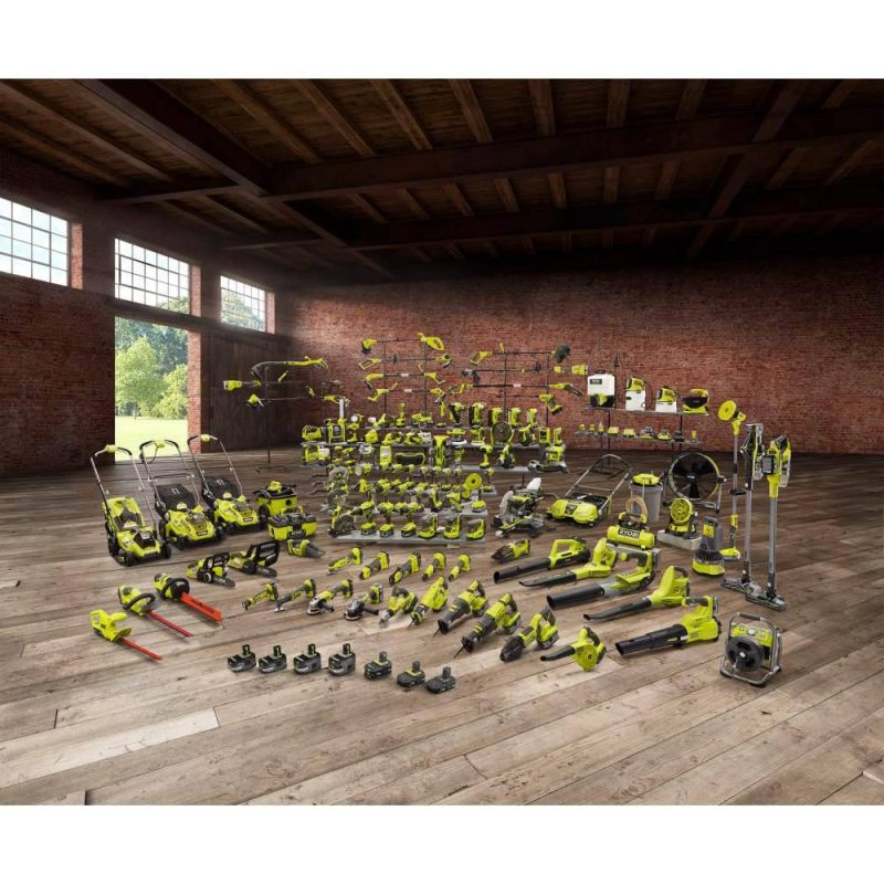 RYOBI ONE+ 18V Cordless Dual Function Portable InflatorDeflator with 2.0 Ah Battery P747-PBP006 - Image 11