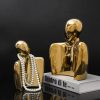 Abstract Ceramic Lover Statues - Image 4