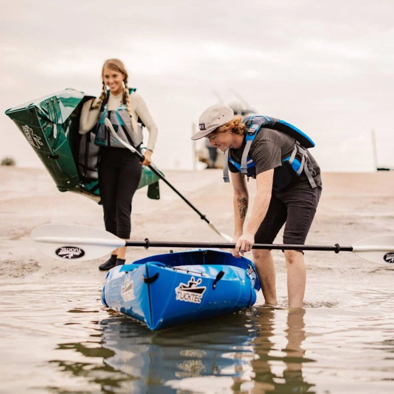 TUCKTEC Folding Kayak | Hard-Shell | 2-Minute Set-Up | Foldable, Portable Kayak Pink - Image 14