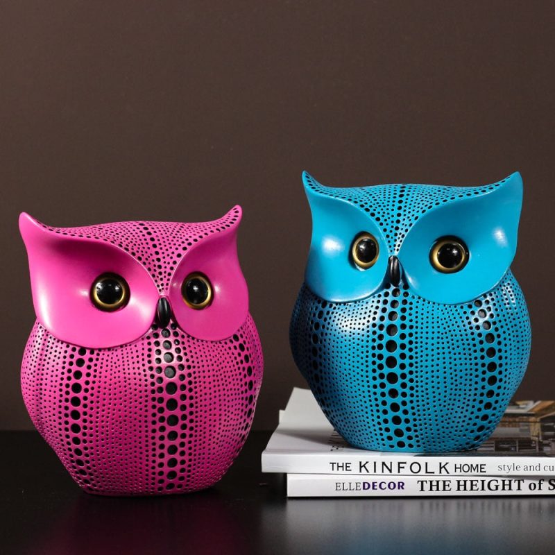 Abstract Owl Figurine - Image 3