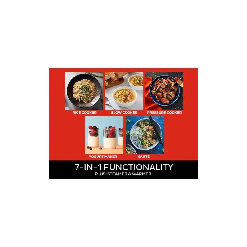 Instant Pot 8 qt. Stainless Steel Duo Electric Pressure Cooker - 图片 5