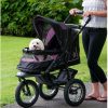 No-Zip NV Pet Stroller for Cats/Dogs, Zipperless Entry, Easy One-Hand Fold, Gel-Filled Tires, Plush Pad + Weather Cover Included, 3 colors - Image 15