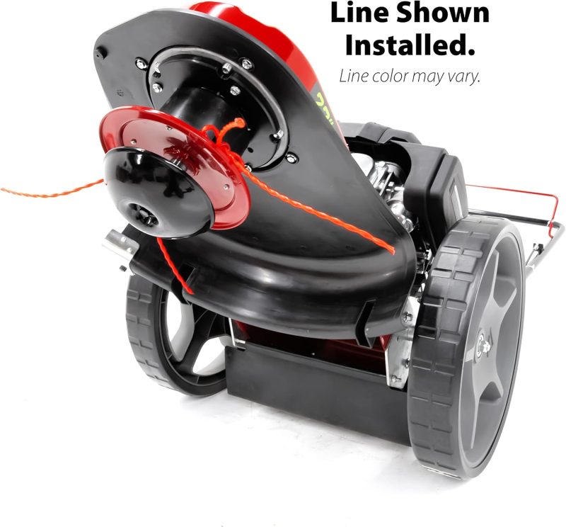 Walk Behind String Mower With 160cc Viper 4-Cycle Engine, 22 ?Cutting Diameter, 14 ?Never-Go-Flat Wheels, Easy Assembly, Adjustable Handlebar, Model # 40314 - Image 8