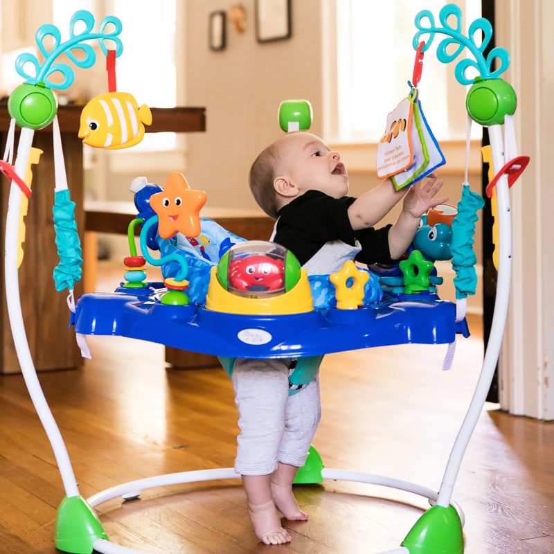 Baby Einstein Neptune’s Ocean Discovery Activity Center Jumper - Image 9