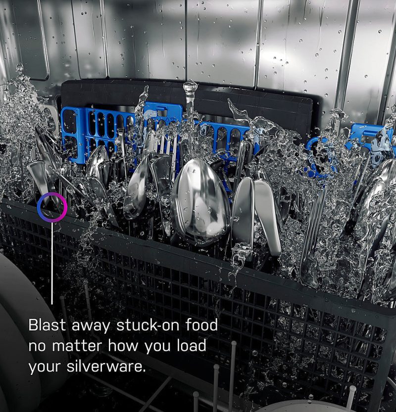 GE Profile – Top Control Smart Built-In Stainless Steel Tub Dishwasher with 3rd Rack and Microban, 42dBA – Stainless steel - Image 7