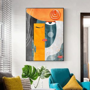 Abstract Geometric Lady
