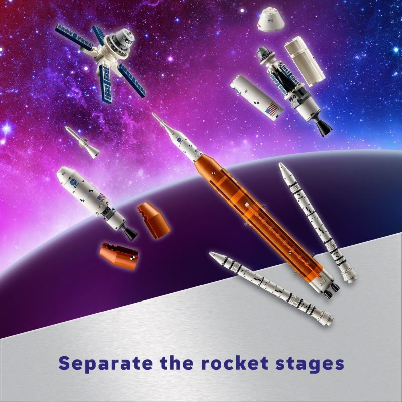 LEGO – Icons NASA Artemis Space Launch System DIY Project for Adults 10341 - Image 5