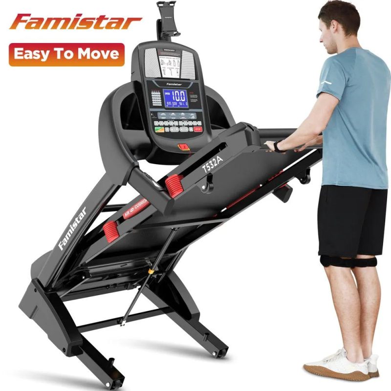 Famistar Folding Treadmill for Home with 15 Levels Auto Incline, 300LB Capcity, 10MPH Fast Speed Controls sgtnighsdesigns - Image 14