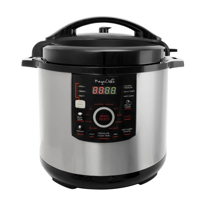 Megachef 12 Quart Pressure Cooker with 15 Presets - Image 3