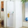 Portable Compact Mobile Home Stand Up Shower Stall Kit 32 in x 32 in - Image 2