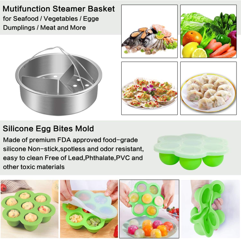 93 Pcs Accessories Set for Instant Pot 5,6,8 Qt - Image 2