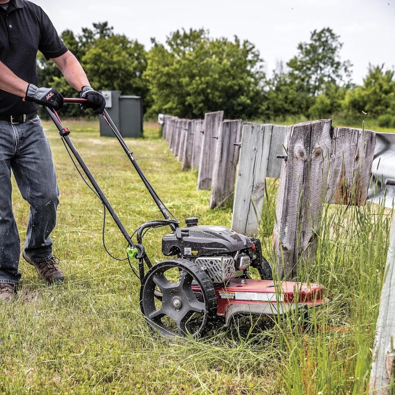 Walk Behind String Mower With 160cc Viper 4-Cycle Engine, 22 ?Cutting Diameter, 14 ?Never-Go-Flat Wheels, Easy Assembly, Adjustable Handlebar, Model # 40314 - Image 17