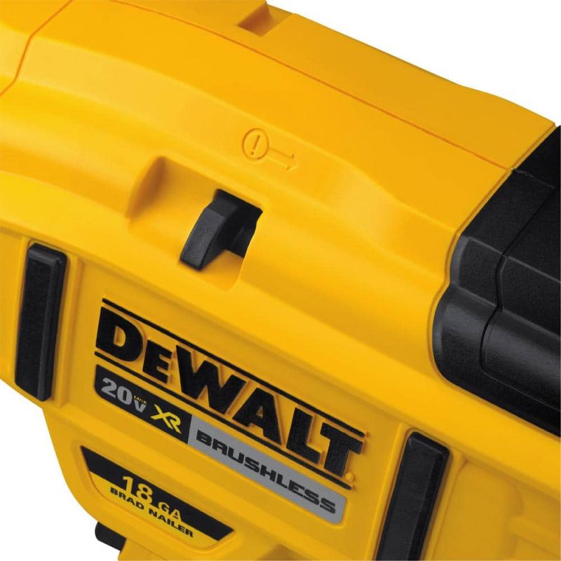 20V MAX XR Lithium-Ion Cordless 18-Gauge Brad Nailer (Tool Only) DCN680B - Image 6
