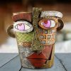 Abstract Art Flowerpot Ornaments – Stylish & Unique Garden Decor, Indoor & Outdoor Planter - Image 7