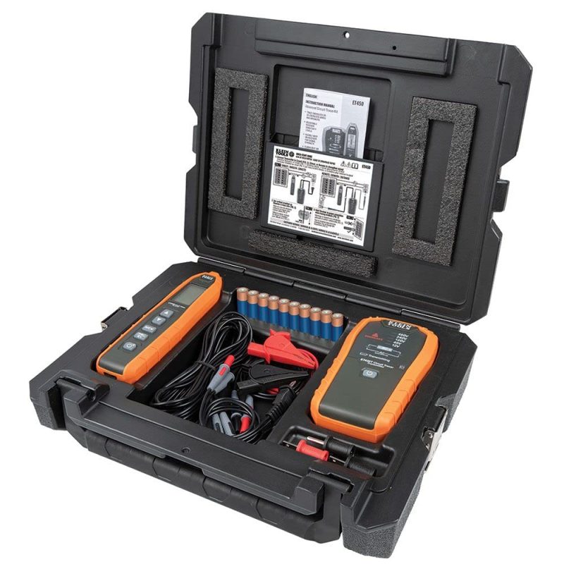 Klein Tools ET450 Circuit Breaker Finder & Wire Tracer Kit, Battery Powered, Multi-Color, Professional-Grade for Energized & Non-Energized Use - Image 10