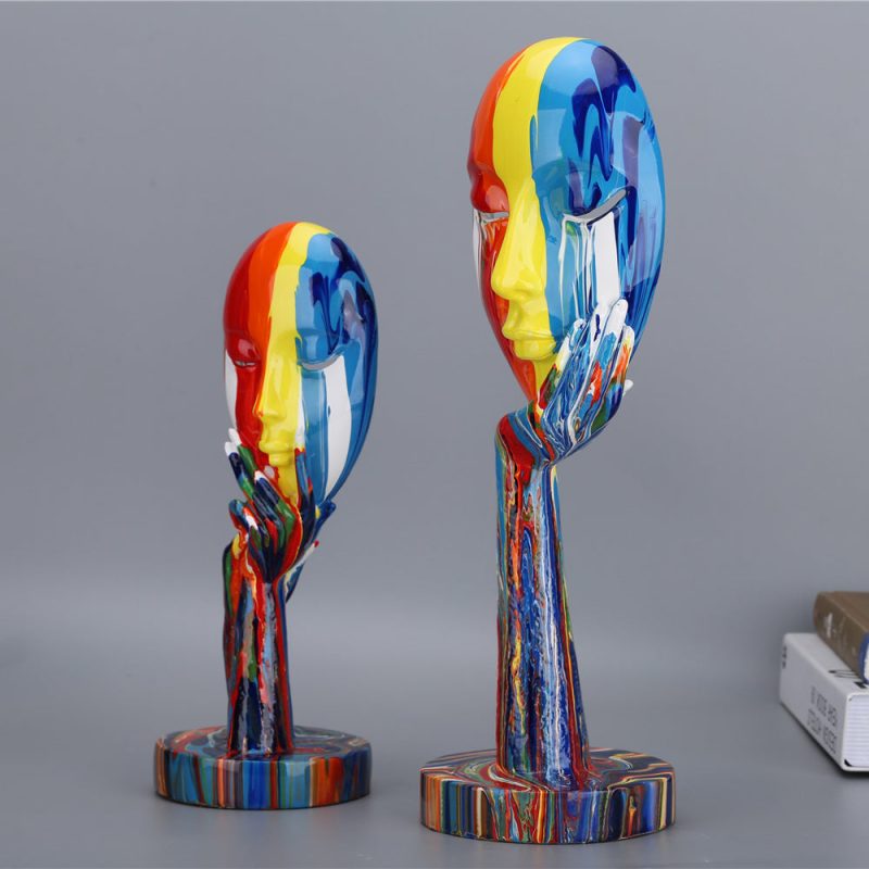 Abstract Painted Mask - Image 2