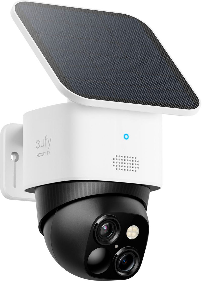 eufy Security – SoloCam S340 Outdoor Wireless 3k Security Camera with Dual Lens – White - Image 2