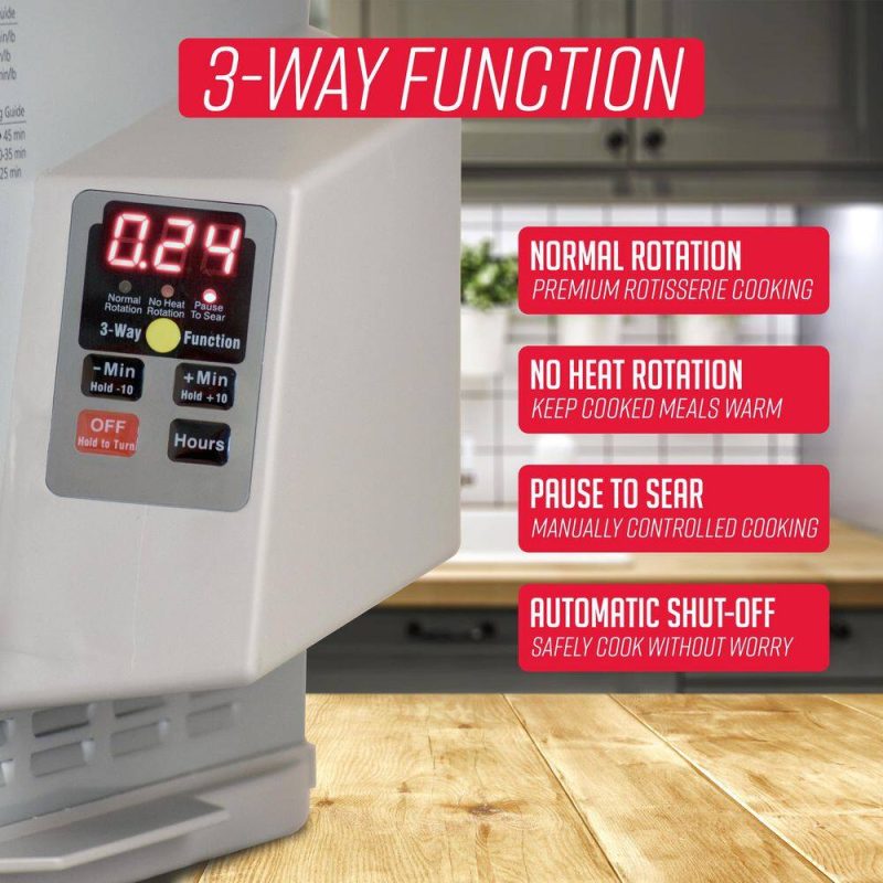 Ronco Digital Platinum Showtime Countertop Rotisserie Oven ST5000PLAT - Image 7