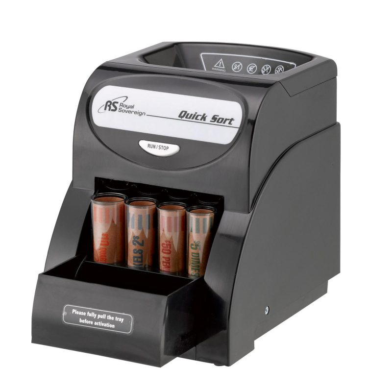 Royal Sovereign One Row Electric Coin Sorter, QS-1AC