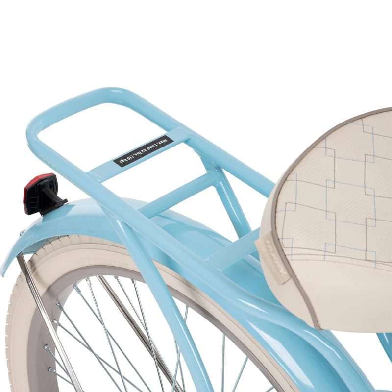 Huffy 24 in. Girls nel Lusso Women's Classic Beach Cruiser Bike, Light Blue - MadeInUSA - 图片 4