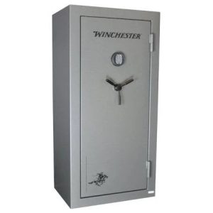 Winchester 36 Long Gun + 4 Handgun, E-Lock, Gun Safe, Gray