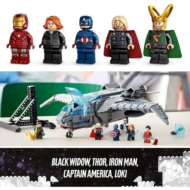 Lego Marvel The Avengers Quinjet 76248 - Image 6