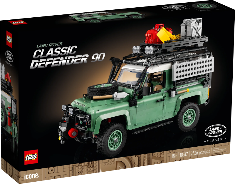LEGO Icons Land Rover Classic Defender 90 10317 Model Car Building Set for Adults and Classic Car Lovers, this Immersive Project based on an Off-Road Icon Makes a Great Graduation Gift for Him or Her - Image 2