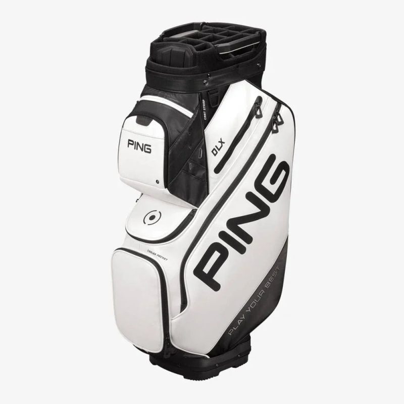 Ping DLX Cart Bag (White) - Image 5