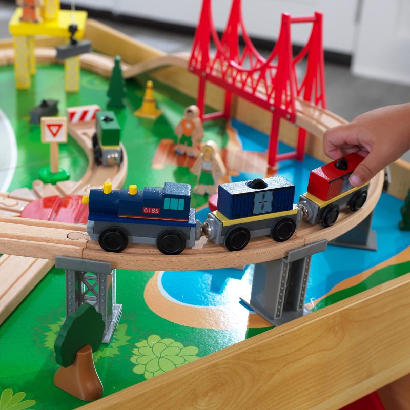 KidKraft Waterfall Mountain Train Table - Image 3