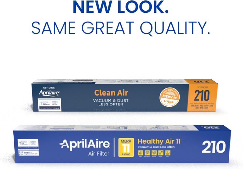 AprilAire 210 Replacement Filter for AprilAire Whole House Air Purifiers  ?MERV 11  Clean Air & Dust  20x25x4 Air Filter (Pack of 1) - Image 3