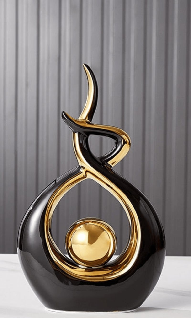Abstract Ceramic Sculpture – Modern Art Decor for Home, Office, or Desk | Unique Gift Idea - Image 12