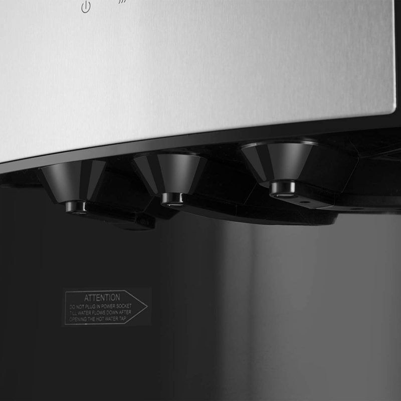 5 Gallon Water Dispenser Bottom Loading Hot Cold Water Cooler Stainless 3 Temperature Spouts - Image 4