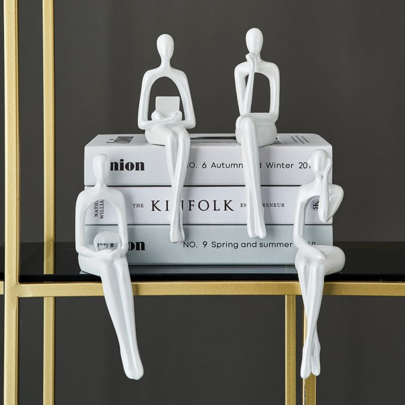 Abstract Bookshelf Decor Figurines - Image 23