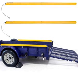 ECOTRIC 2-Sided Trailer Hitch Lift Tailgate Gate Ramp Lift Assist System 400 LBS