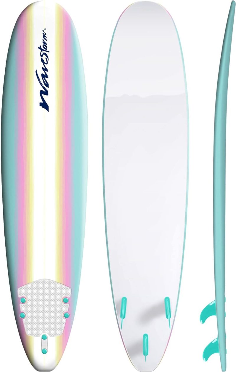 Classic Soft Top Foam 8ft Surfboard - 图片 26