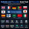 Bidirectional Scan Tool: 2024 Newest Automotive Scanner Diagnostic Tool with ECU Coding, Active Tests, All System Scan, 36+ Resets, Crankshaft Relearn, Android 10, 3-Year Updates - Image 6