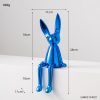 Abstract Bookshelf Rabbit Decor - Image 12