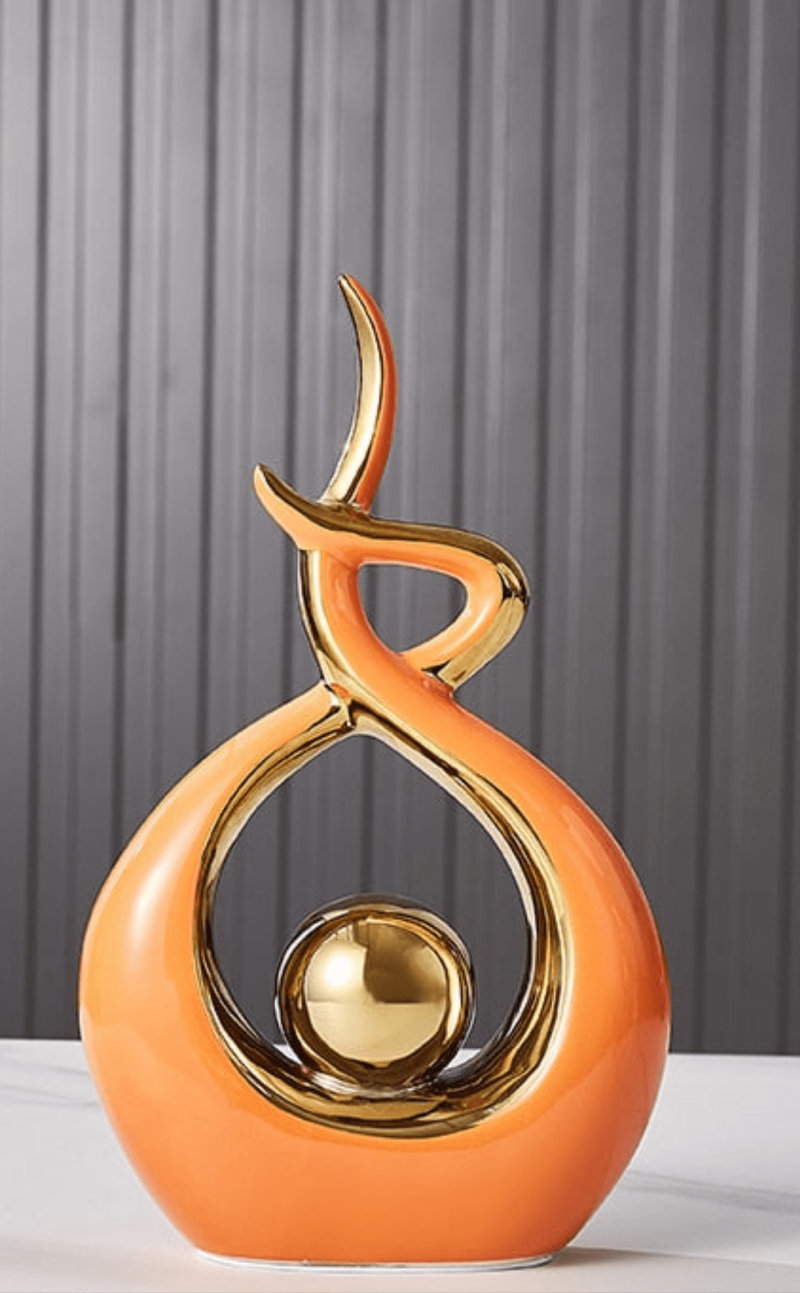 Abstract Ceramic Sculpture – Modern Art Decor for Home, Office, or Desk | Unique Gift Idea - Image 15