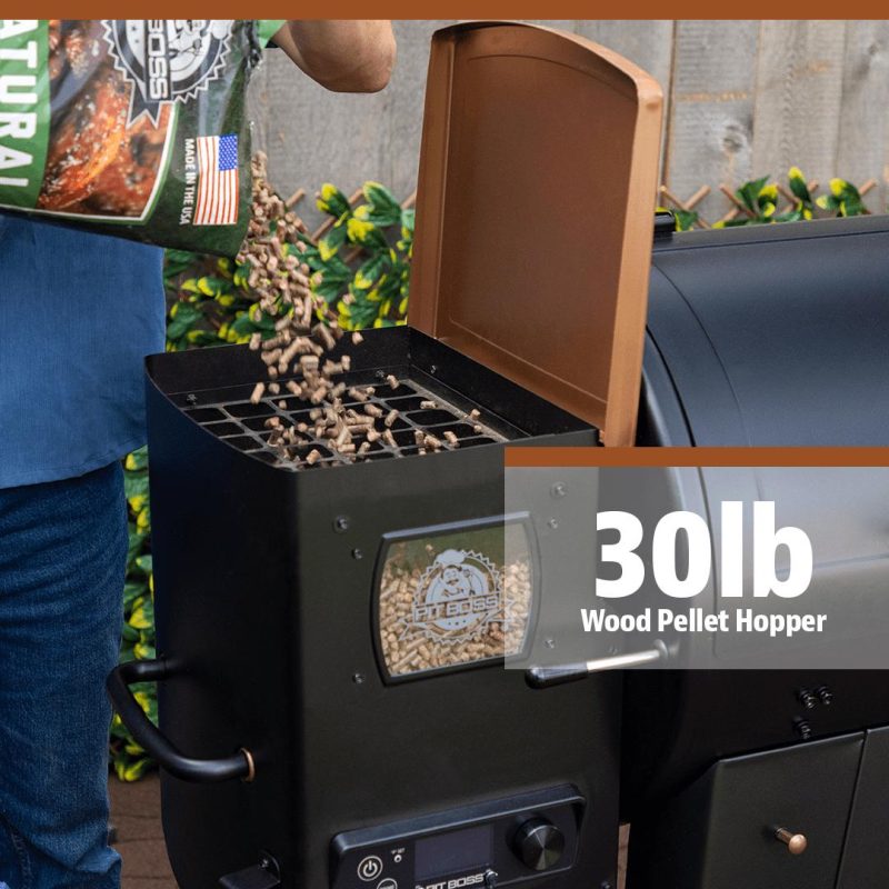 Pit Boss Austin XL 1000 Sq in Wood Fired Pellet Grill and Smoker – Onyx Series - Image 11