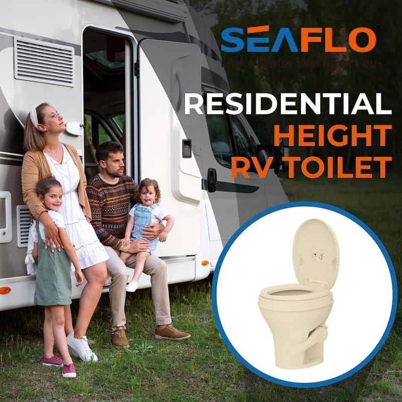 Toilet - Standard Height, Gravity Flush, Foot Pedal, Soft Close Lid with Sprayer Attachment - Image 10