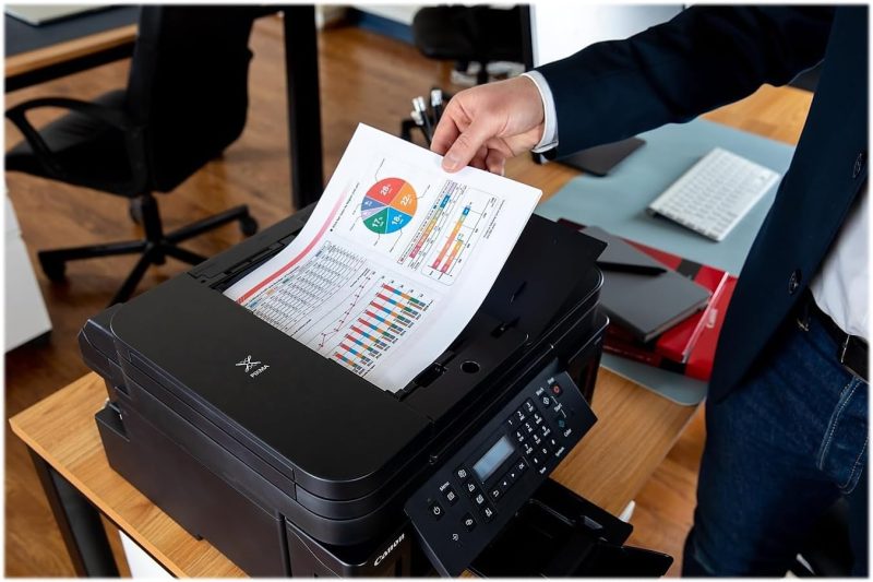 All-in-one Printer Home Office | Wireless Super Tank Printer | Copier | Scan, | Fax and ADF with Mobile Printing, Black, Works with Alexa - Image 6