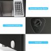 Wanai Chest Freezer, 3.5 Cubic Deep Freezer with Top Open Door and Removable Storage Basket - Image 2