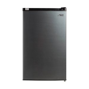 Arctic King 4.4 Cu ft One-Door No Freezer Mini Fridge, Black Stainless Steel Look E-Star, ARM44A5ASL - MadeInUSA
