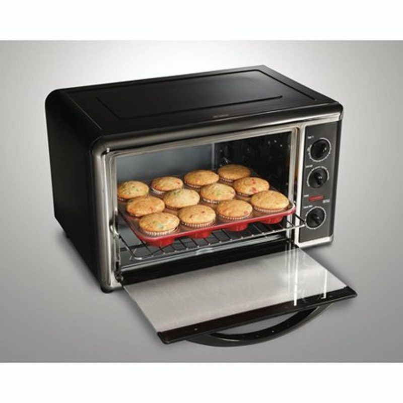 Hamilton Beach Large Capacity Counter Chrome Top Oven | Model# 31100D - Image 2