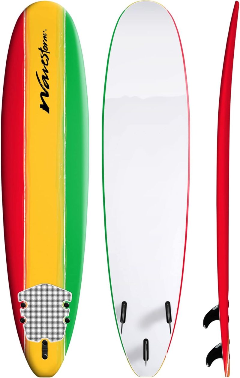 Classic Soft Top Foam 8ft Surfboard - 图片 12
